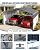 Garvee 20x20ft Heavy Duty Metal Carport, 2-Car Carport Kit with Solar Lights and Removable PE Sidewalls, RV Boat Trailer Steel Garage Shelter