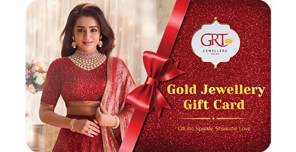 Image of GRT Jewellers | E-Gift Card | Instant delivery | Valid for in-store purchases | Ideal gift for birthday, anniversary & wedding | 1 Year Validity