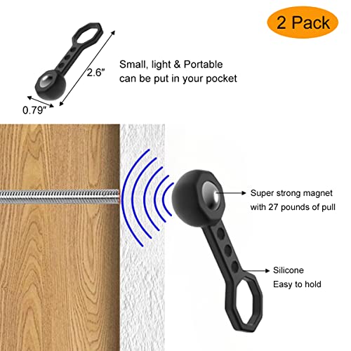 2 Pack Magnetic Stud Finder - Stud Finder Magnet Wall Scanner - Stud Ball Magnet For Walls - Studball Magnet Stud Finder Tool - Metal Magnet Stud Finder - Tools Gifts For Men #TOP1