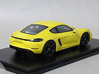 Amazon | 1/43 ポルシェ 718 ケイマン GTS 2018 イエロー