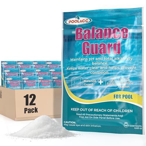 POOLACC Balance Guard for Swimming Pool pH and Alkalinity Maintenance,