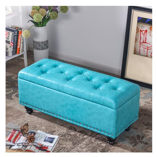 Banc de rangement rembourré à grande capacité pour organiser et décorer la chambre