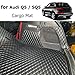 7DEEKEI Cargo Mat Compatible with 2018-2024 Audi Q5 Trunk Mat (and Rear Left and Right Side Panels) Cargo Liners for Audi Q5 ＆ SQ5