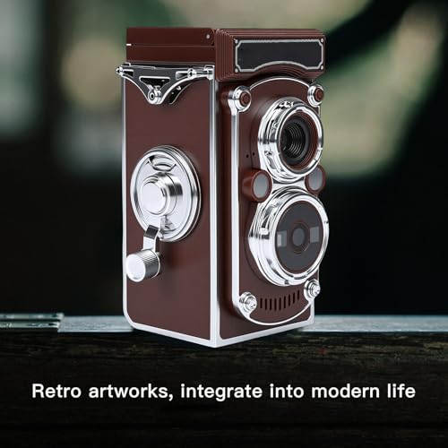 Cámara Digital Vintage Retro TLR 24MP Video 2.7K miniatura 2
