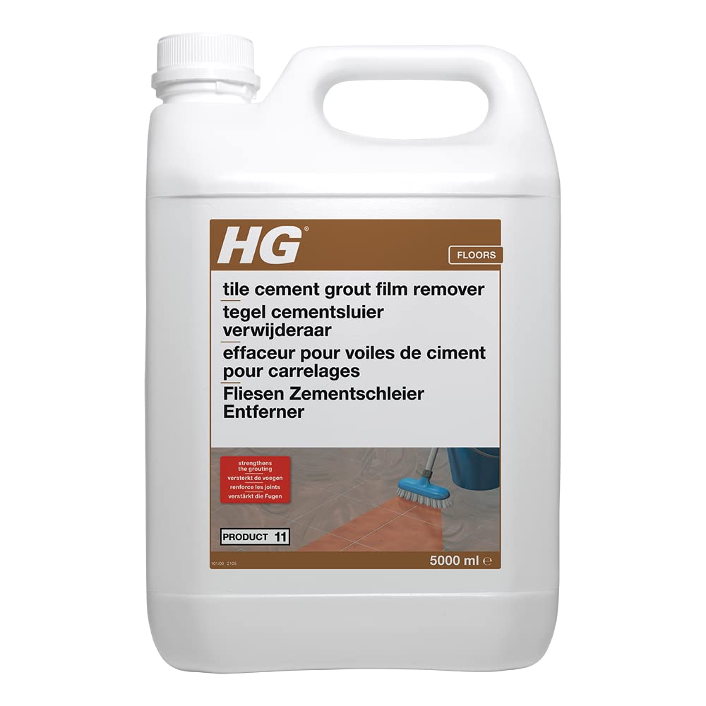 Buy HG Tile Cement Grout Film Remover 11, Removes Grouting Residue