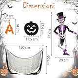 Zoom IMG-1 decorazioni halloween casa xxl festone