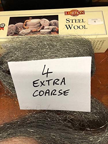 Cut Lengths of Genuine Liberon Grade 4 (Extra Coarse) Steel Wire Wool (1 Meter)