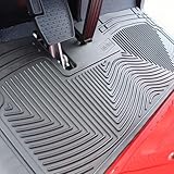 Club Clean Golf Cart Floor Mat – Fits Yamaha Drive, Drive2, G22, G14, Adventurer Models – 8mm Thick Custom-Fit Rubber – UV-Protected, Non-Slip, Water-Channel Design – Industry Standard Mat
