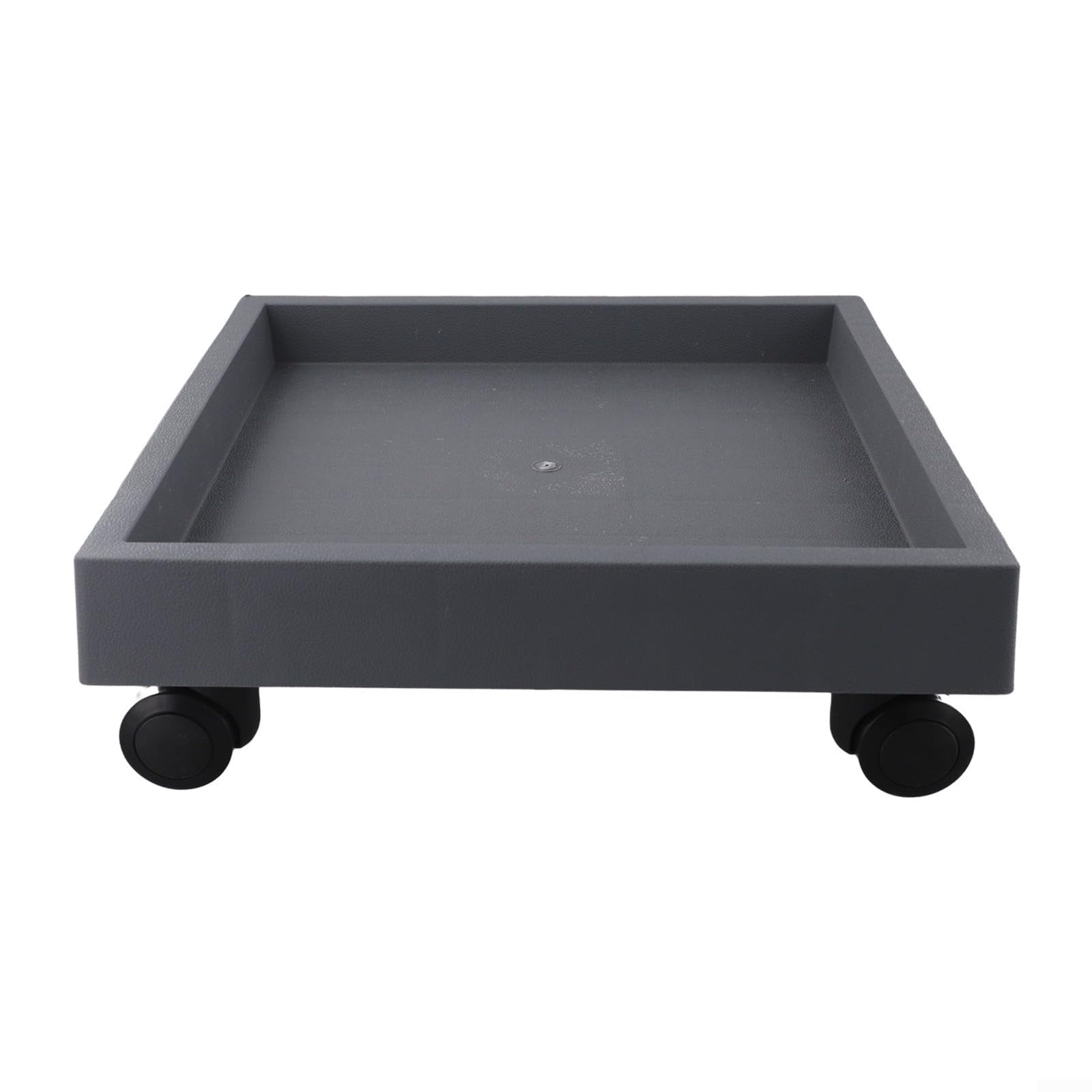 Plateau robuste pour pot de fleurs carré à roulettes 27 cm intérieur/extérieur