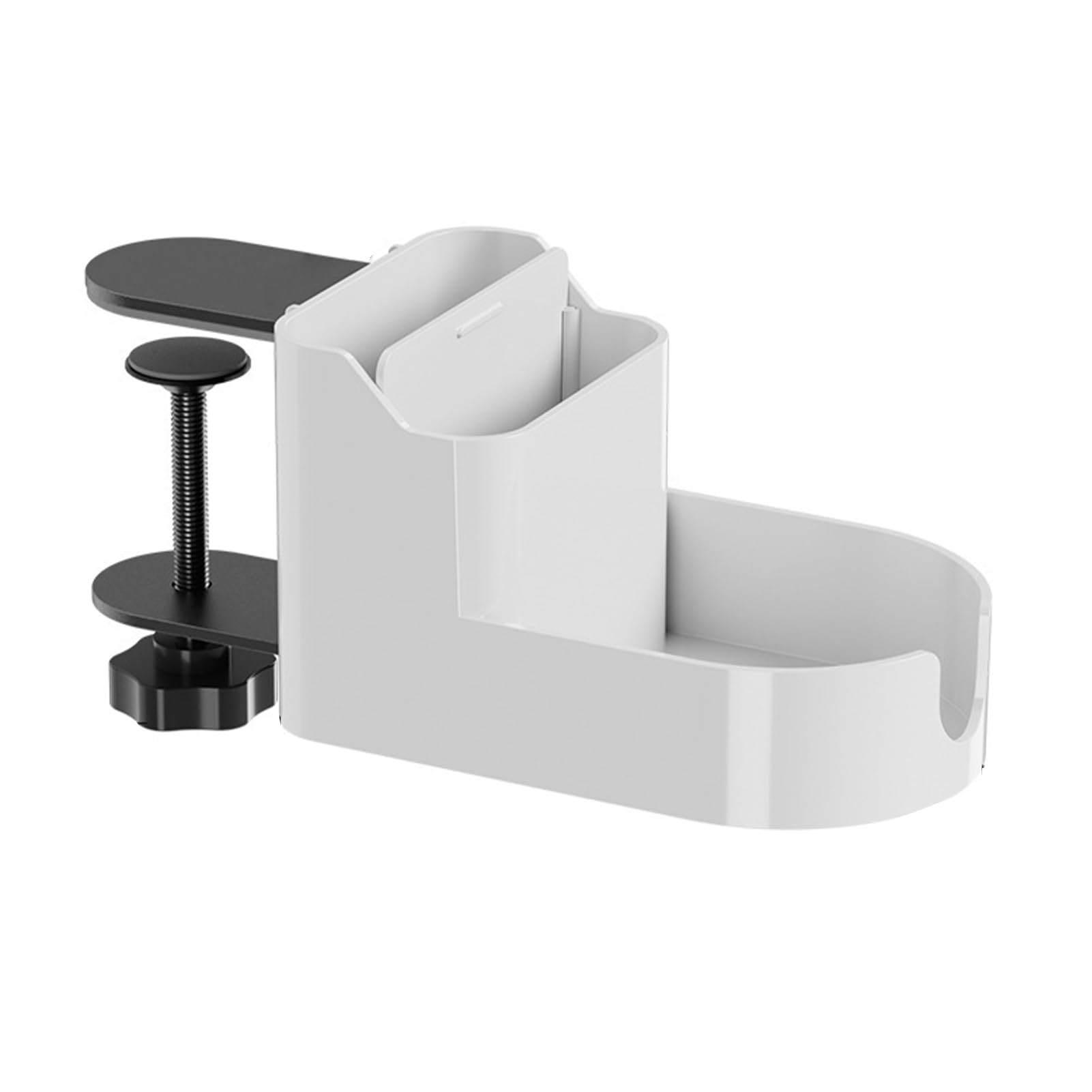 Zambuph Portable Table Edge Cup Holder Compact Storage Solution for Drink and Small Items Thoughtful Drinking Cup Clip Holder