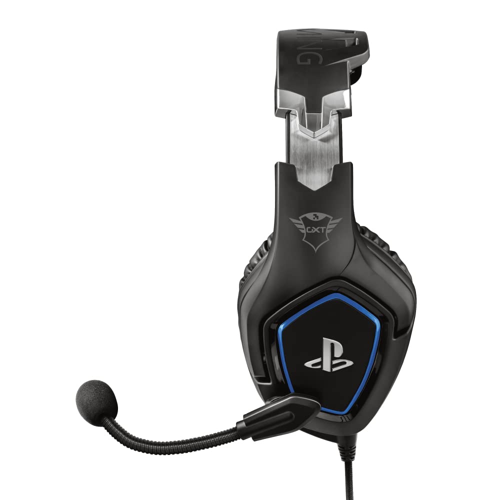 Trust GXT 488 FORZE Gaming Micro-Casque Supra-auriculaire Filaire Stereo Noir Suppression du Bruit du Microphone Mise e