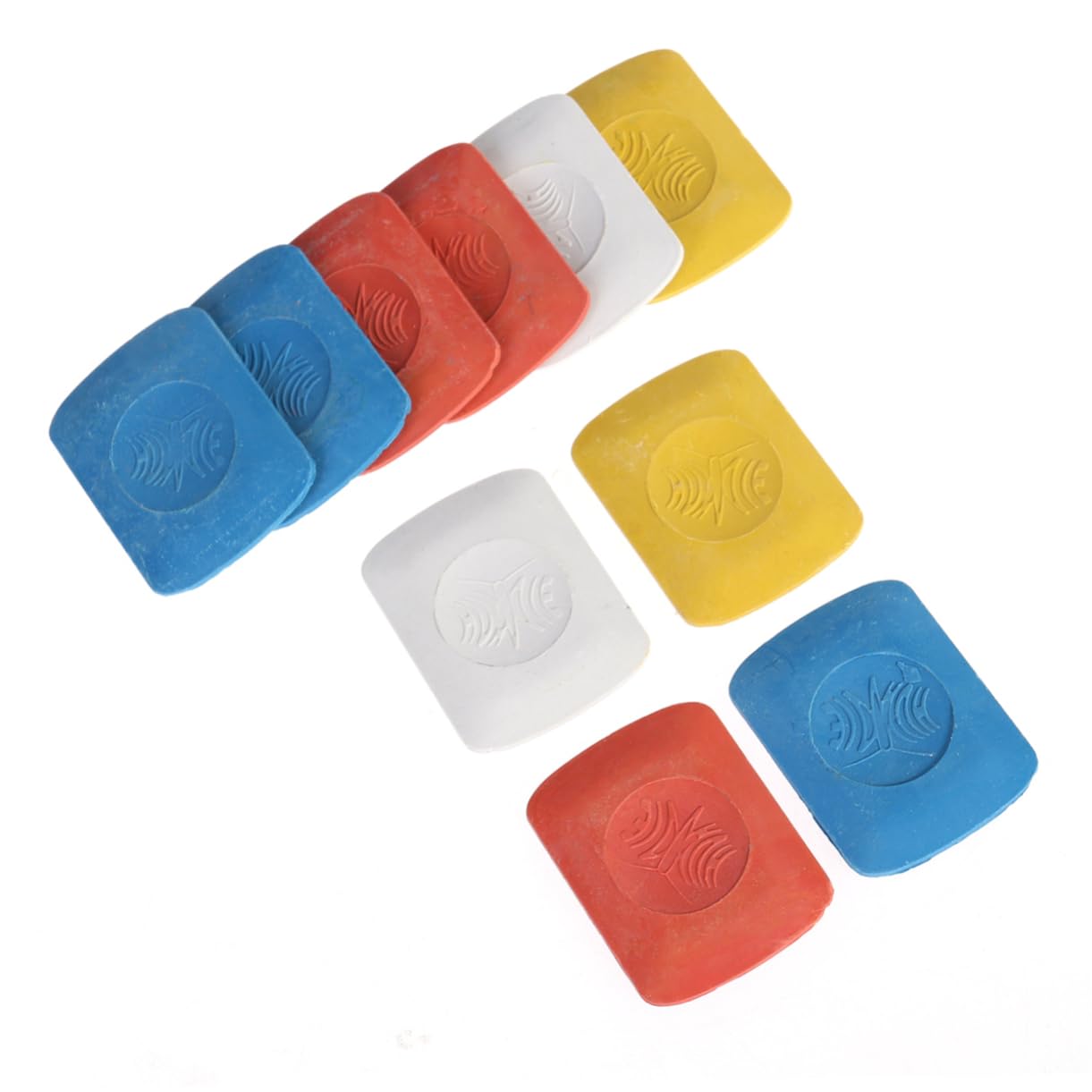 COHEALI 3 Set di Gessetti da Sarto per Cucire Pennarelli per Tessuti Multicolori 4 3x3 3 Cm Antimacchia Design Ergonomico per Progetti E Cucito 10 Pezzi*3