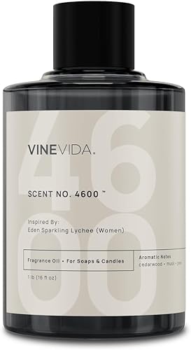 Miniatura 267 de VINEVIDA Aceite aromático n.º 4800 inspirado en un millón de hombres para fabricación de velas y jabón, fabricado en Estados Unidos