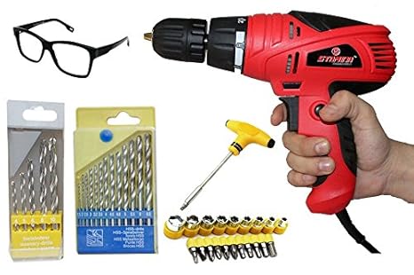 DigitalCraft SGFG4 Electric Screwdriver Drill 10 mm and Screw Driver Combo offer