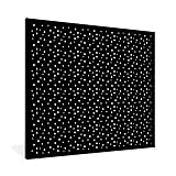 Poster Bilder Wanddeko Deko Wohnzimmer 40x40 cm Dreieck - 