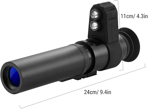 Miniatura 6 de Alcance nocturno, YIWENG Cross Cursor Digital 8-24X Visión Nocturna Monocular 850 nm alcance infrarrojo para caza, tipo 1