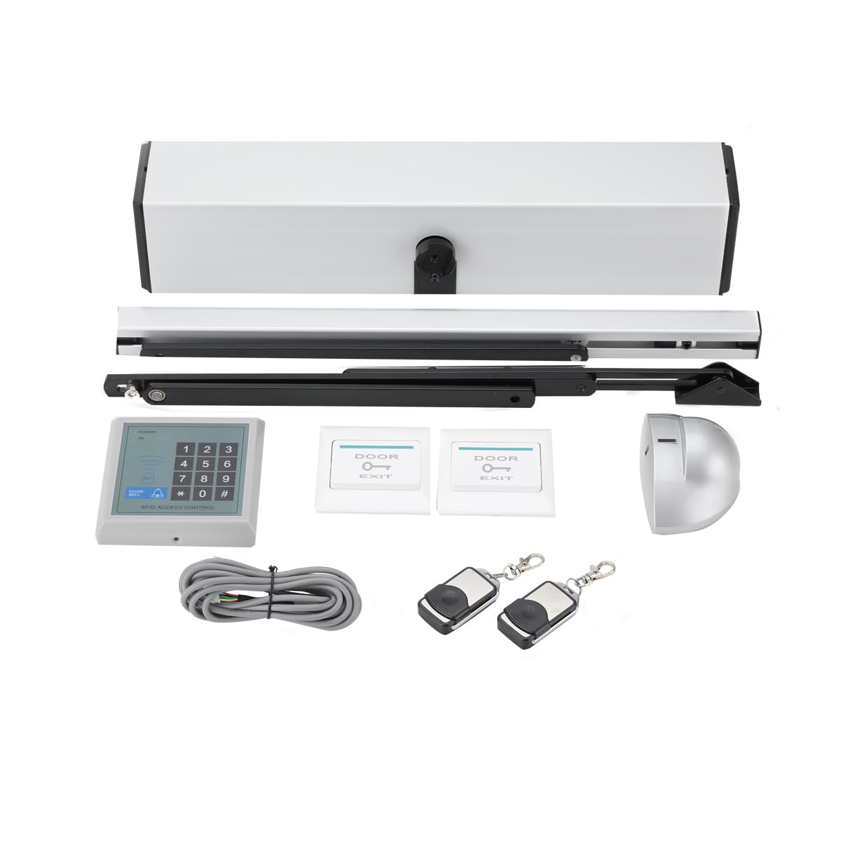 50W Automatic Swing Door Operator Opener/Closer with Remote Controller