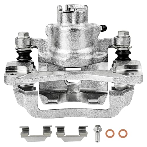 Image of SCITOO Rear Left Brake Caliper With Bracket 19B2583 Compatible For Subaru Baja 2003-2006 For Subaru Legacy 2000-2004 For Subaru Outback 2001-2004