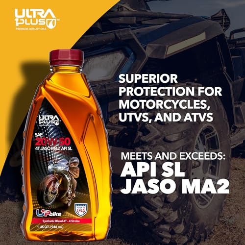 Aceite para motor ULTRA 1PLUS 20W-50 Synthetic Blend 6 Quarts miniatura 3