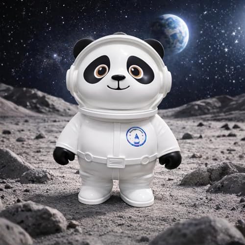 Image of One94Store Space Panda Star Projector Lamp with Bluetooth Speaker | Galaxy Night Light for Bedroom | Laser + LED Dual Light | Touch Control | USB Powered | Kids Night Lamp for Home Decor & Gifting