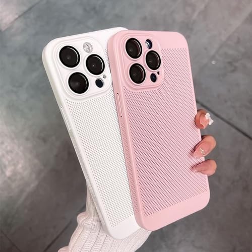 Coque iPhone 13 Pro ultra-fine blanche avec protection objectif et grille - 5