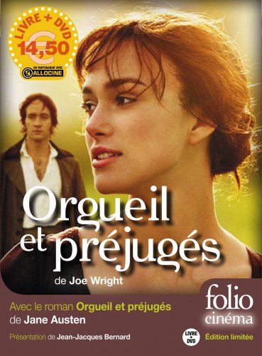 Film Orgueil Et Préjugés En Français Orgueil et préjugés - Edition limitée ( poche + DVD du film) Jane