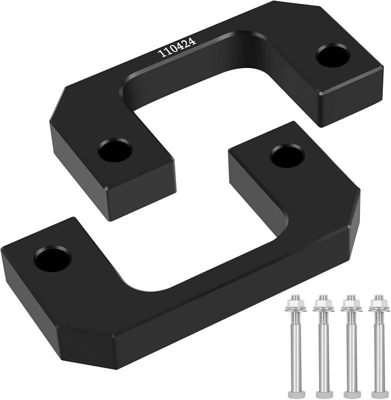 Kit de nivelamento dianteiro ECCPP de 1 polegada para GMC Sierra 1500 2007–2019 – Par