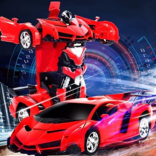 VGRASSP 2 in 1 Remote Control Model Car Converting Robot Toy for Kids - Color and Design as per Stock 4