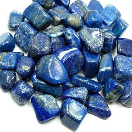 TOI SHOP Blue Lapis Agate Tumble/Pebbles Stone. for Reiki, Crystal, Vastu, Fang Shui Aura, Home Decor, Office Decor, Gifting, Good Luck, showpiece etc. (Blue Jasper, 400 gm)-image-33