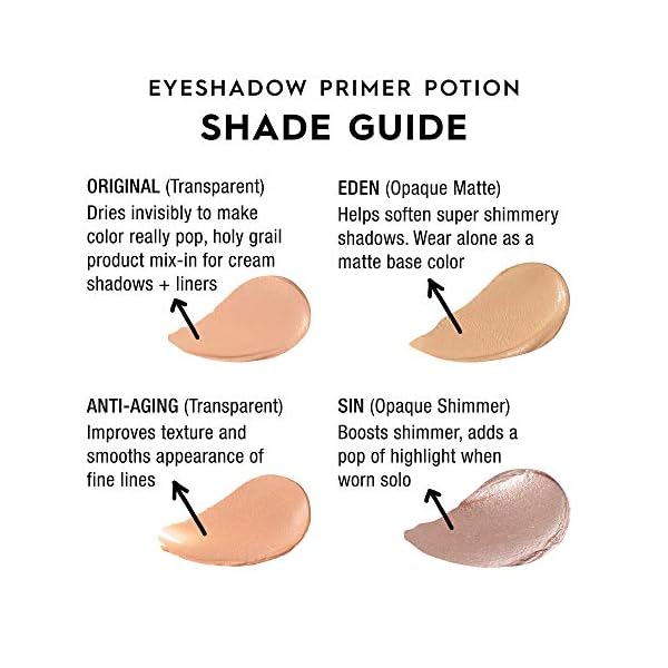 Urban-Decay-Eyeshadow-Primer-Potion-Original-Travel-Size-Award-Winning-Nude-Eye-Primer-for-Crease-Free-Eyeshadow-Lasts-All-Day-Great-for-Oily-Lids-016-fl-oz Urban Decay Eyeshadow Primer Potion, Award-winning Nude Eye Primer, Crease-free Eye Makeup Looks, Smooths & Preps Eyelid Base for Vibrant Color, All-day Wear, Dries Invisible, All Skin Tones, Vegan