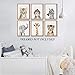 Nursery Baby Room Wall Art Decor, Jungle Nursery Baby Animal of Tiger Lion Elephant Decorations, Nursery Safari Cute Animal Decor for Baby Bedroom (8