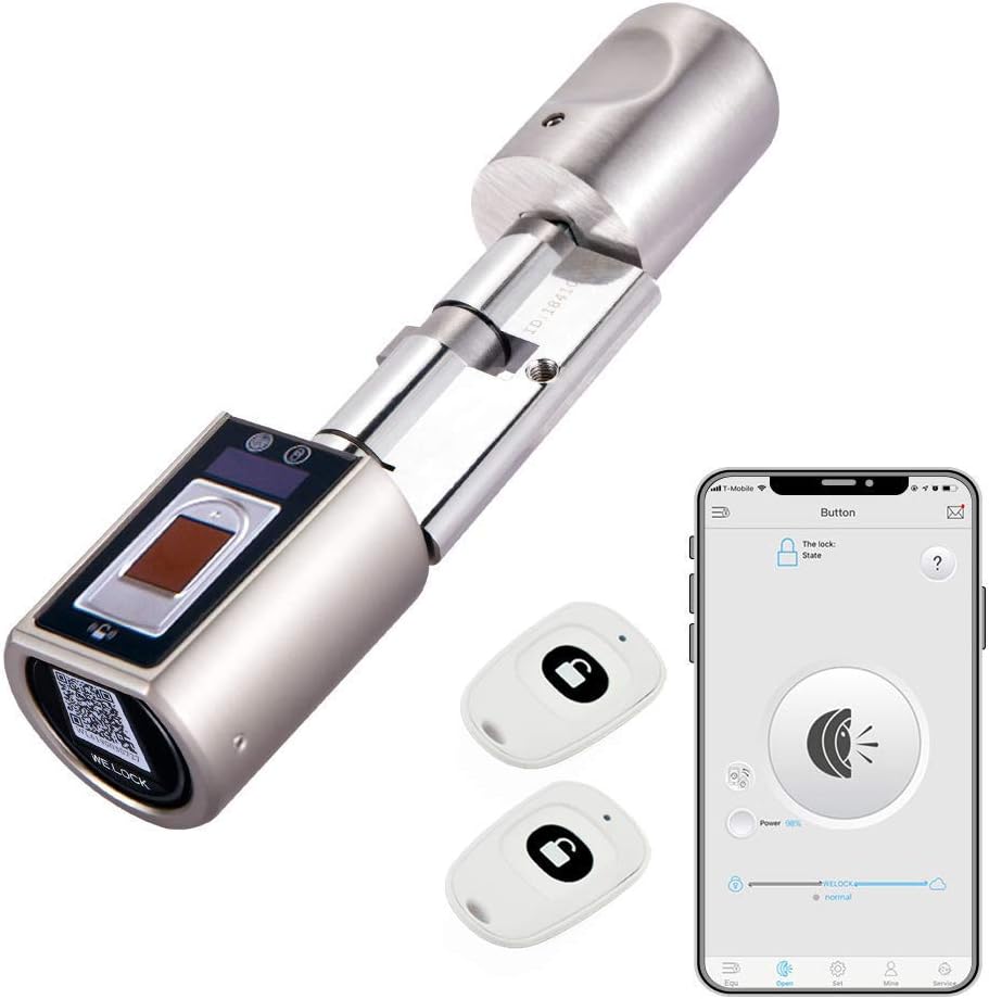 serratura della porta con impronte digitali per le case