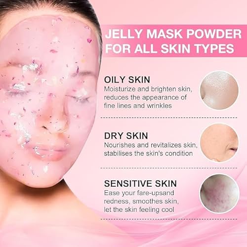 Angeland MMF01 Jelly Mask For Facials Professional Natural Gel Powder Face Masks thumb #1