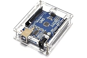 Uno R3 Case Enclosure by Gikfun: A Sturdy and Transparent Companion for Arduino Enthusiasts