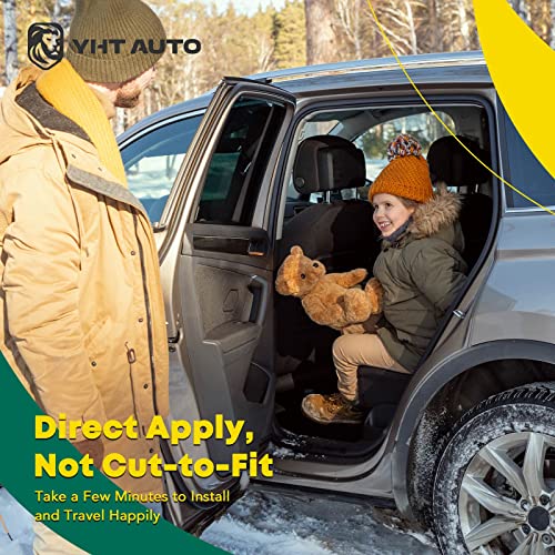 Yhtauto Automotive Floor Mats Replacement For 2017-2023 Jeep Compass All Weather Car Mats Custom Fit Tpe Liners Front & Back Seat, Waterproof Anti-Slip Odorless Car Mats #TOP4