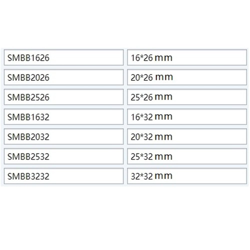 1 Stück CNC-Werkzeuge SMBB Fräserhalter, Drehmaschinen-Werkzeughalter for Nutendrehwerkzeugeinsätze SMBB1626 2026 2526(25 * 32mm)