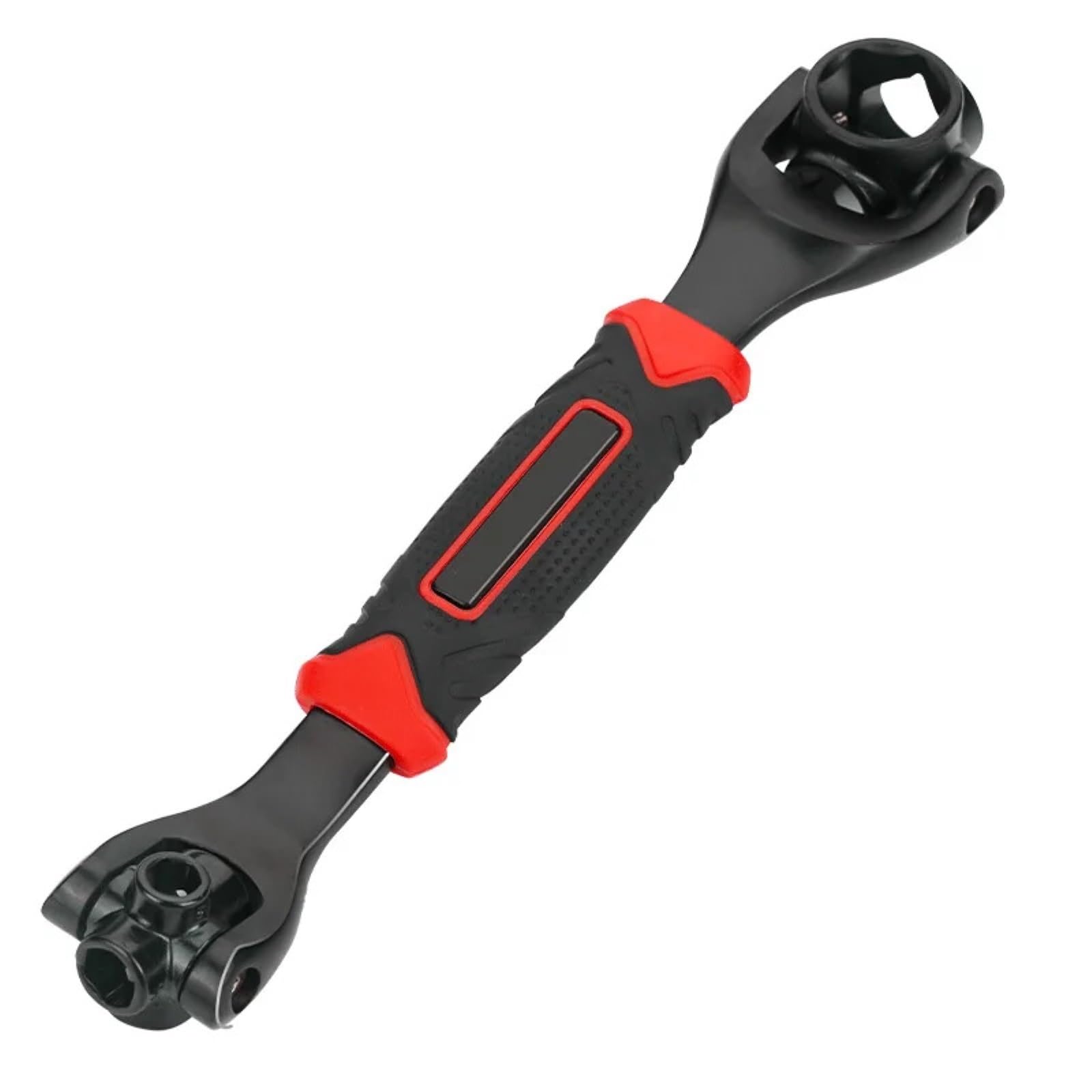 Lajhdcg Black Universal Ratchet Wrench Spline Bolts Sleeve Wrench Rotation Hand Tools 360 Degree Multipurpose 8 In 1/52 In 1 Tools(,52 In 1)