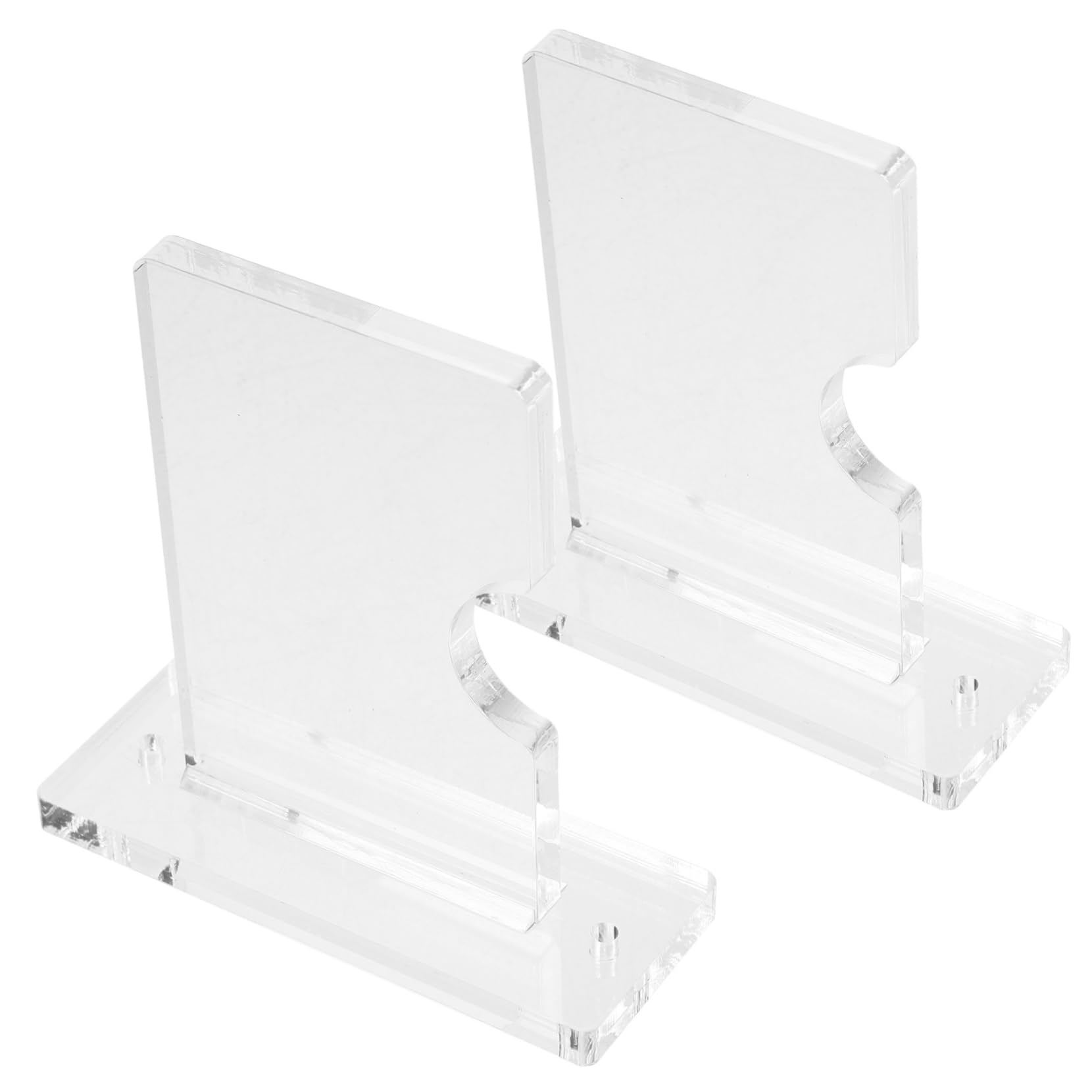 NULYLU Garage Fishing Rod Holders Wall-mounted Acrylic Pole Rack Rod Carrier for Fishermen