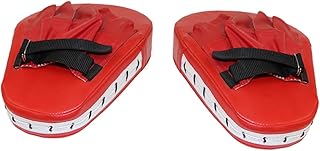 Outanaya Par De Luvas De Boxe Kickboxing Luvas De Karate Luvas De Boxe Luvas De Boxe De Alvo De Mão Acessórios De Boxe De Alvo De Boxe Luva De Treinamento Fitness Luva De Pu Boxe Almofada