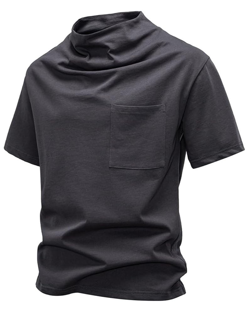 【中川政七商店】ハイネック　ライトグレー　無地　半袖Tシャツ 麻布Tシャツ 長袖｜衣料品｜中川政七商店 公式サイト