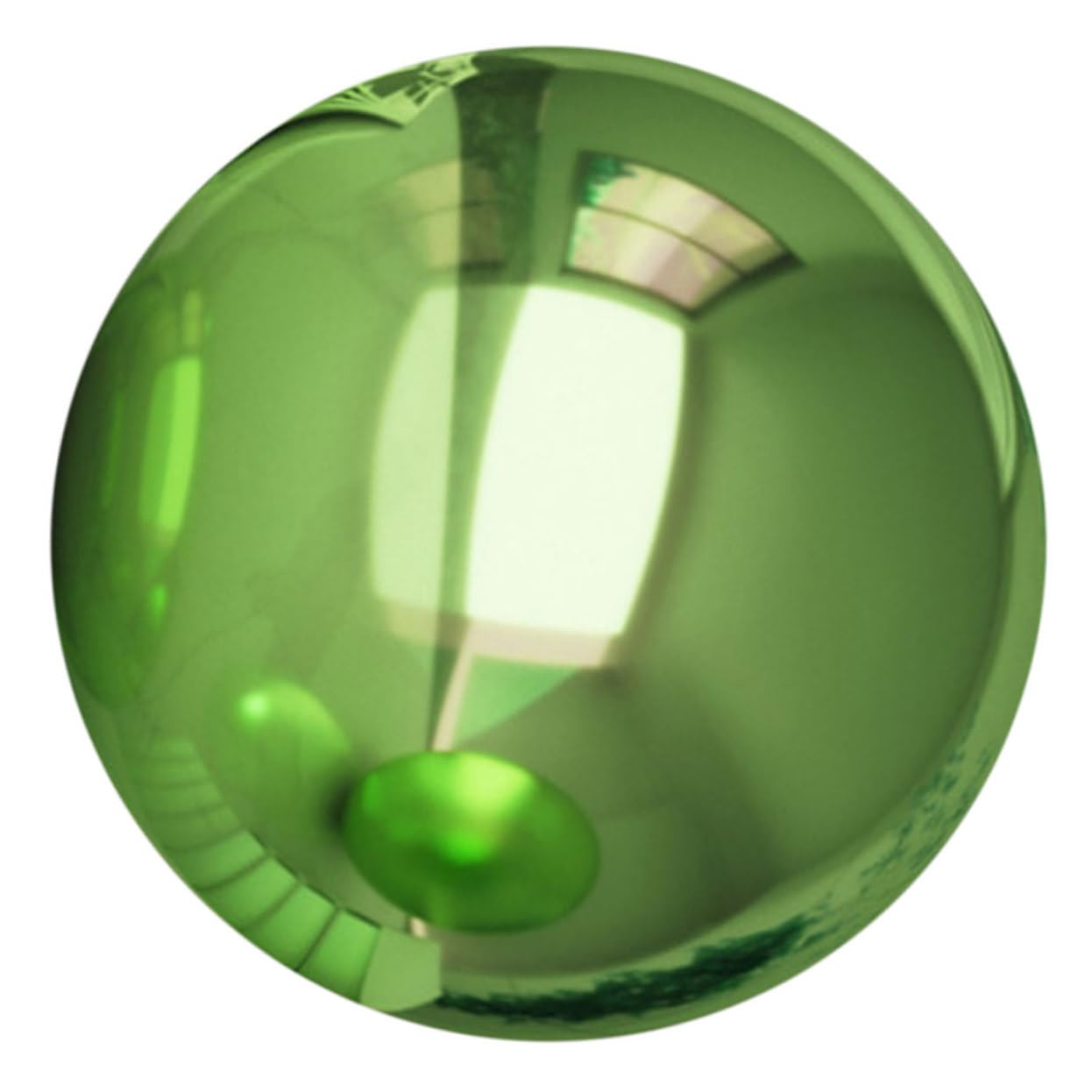 Sfera riflettente da giardino, 2 pezzi, decorazione che adorna il globo riflettente per l'osservazione esterna, sfera infrangibile, per specchi esterni, sfera da giardino, sfera lucidante in acciaio
