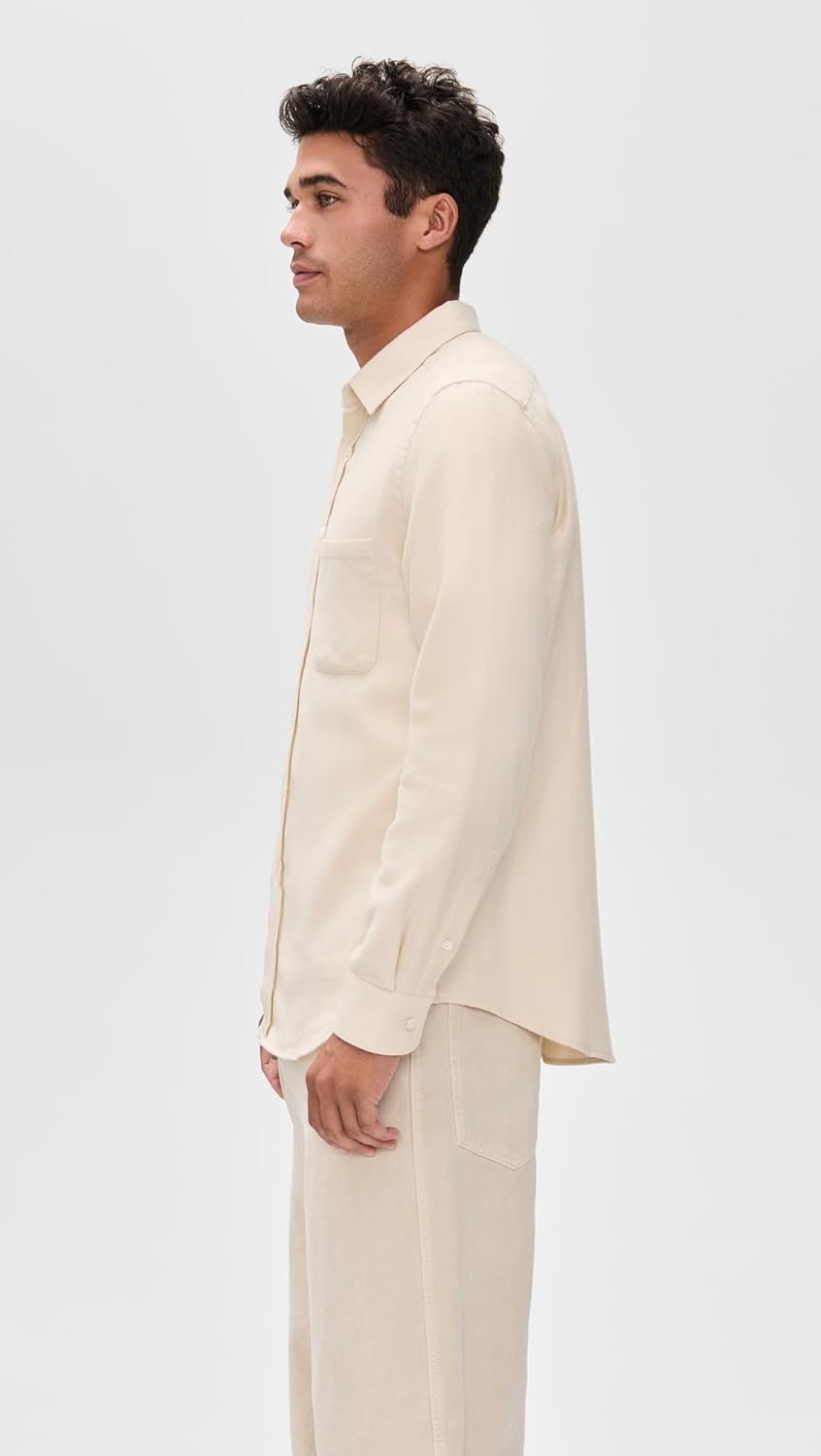 Portuguese Flannel Men's Teca 2.0 Brushed Flannel Button Down Shirt - Image 4