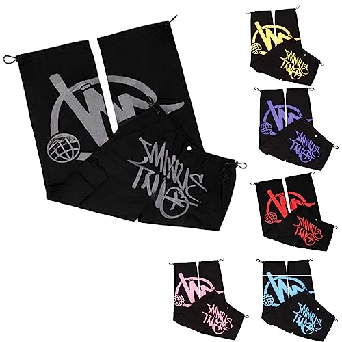 Aocase 2023 Y2K Herren Hose Minus Two Cargo, Jogginghose Jeans Baggy,...