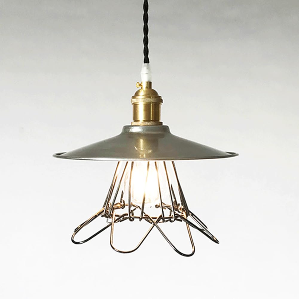Lampa sufitowa, nowoczesny japoński styl metalowy wiszący abażur, gwint E27, do jadalni, salonu, baru, dekoracyjna lampa wisząca