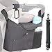 AJ Keegan Universal Baby Stroller Organizer with Cup Holders - The Only Stroller Accessory You Need - Universal Stroller Organizer Bag Includes Shoulder Strap & Stroller Hook - for Baby Shower Gifts