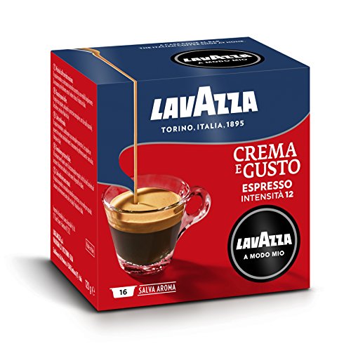 Lavazza A Modo Mio Espresso Crema e Gusto, 2x 16 Caps (2x 120g) Cover