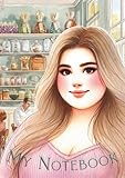 My Notebook: Plus Size Girl Coffee Shop Journal