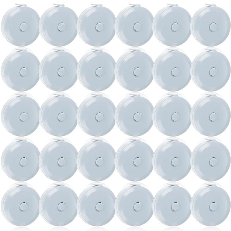 30 Cintas Métricas Blandas Retráctiles de 60 Pulgadas miniatura 7