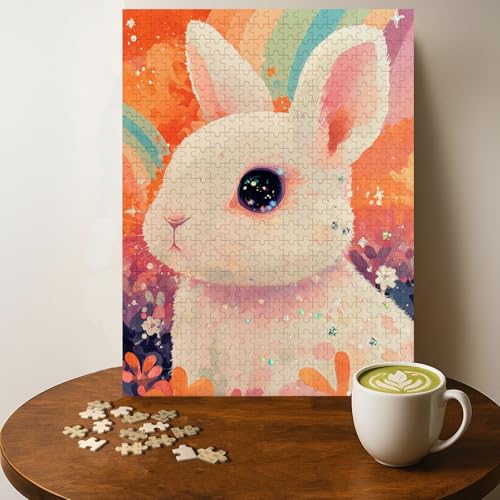 Shining Rabbit casse-tête 500 pièces bois adulte