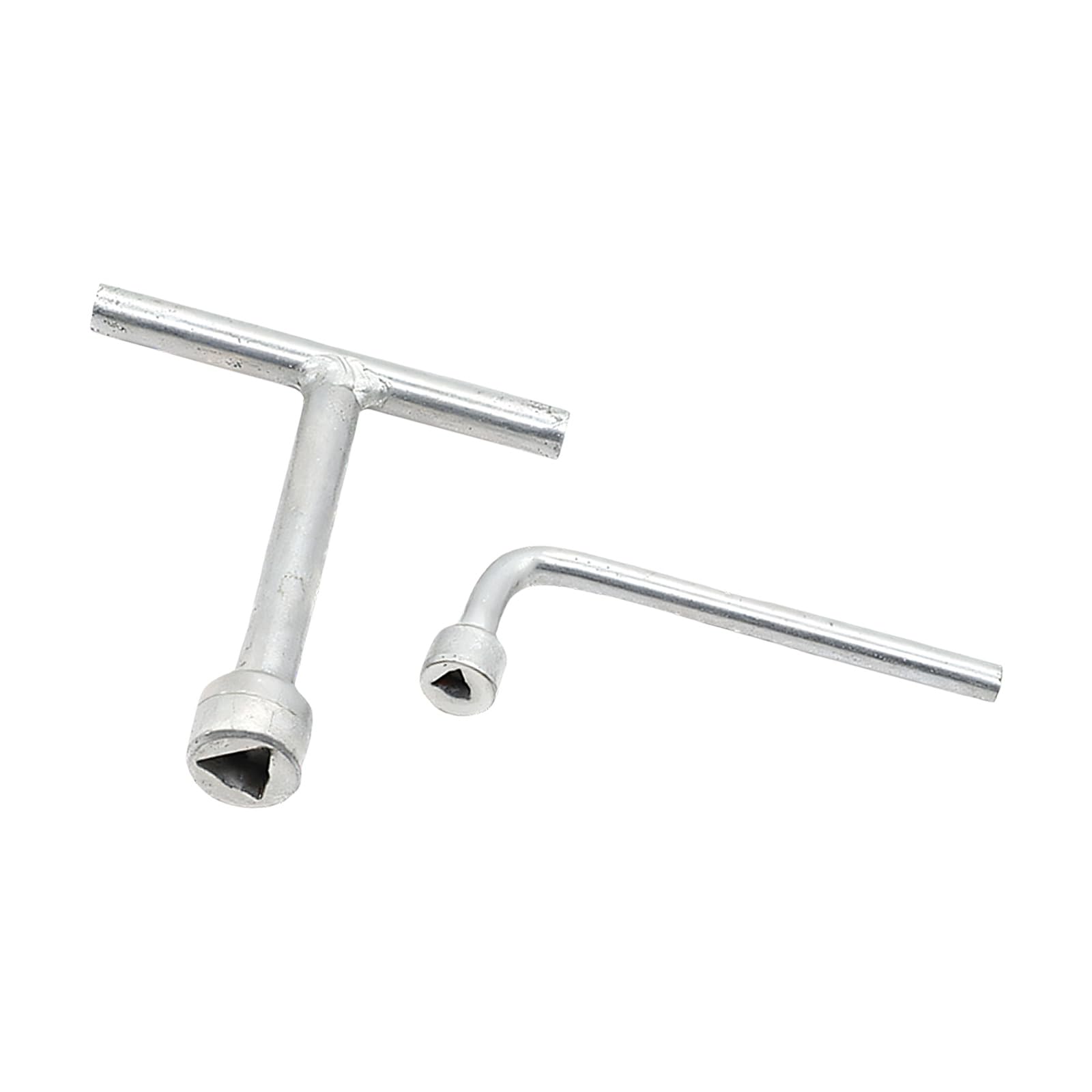 Msioytog L Shape And T Shape Wrenches With Ergonomic Handle Triangular Socket Spanner For Elevator Lift Door Triangular Wrench